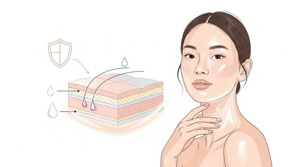 skin barrier, perawatan kulit, ceramide, kulit sensitif, hidrasi kulit, skincare routine, niacinamide, moisturizer, cleanser lembut, iritasi kulit, barrier kulit rusak, sunscreen, pemulihan kulit, bahan skincare aman, tips skincare