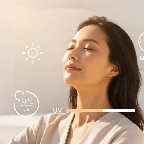 waktu terbaik berjemur, berjemur pagi, manfaat sinar matahari, vitamin D alami, kulit sehat, skincare rutin, sinar UVB, UVA bahaya, lifestyle sehat, tips kesehatan harian, kecantikan alami, glowing skin, rutinitas pagi, sun exposure aman, cara berjemur yang benar