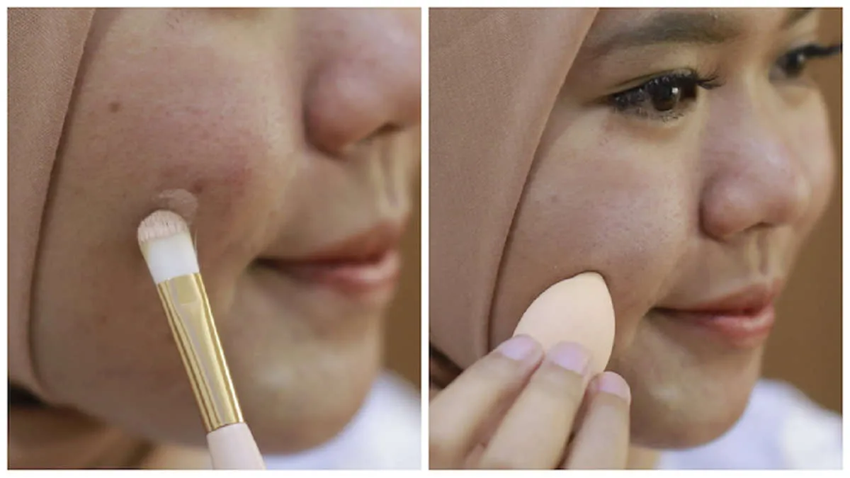 cara memakai concealer untuk menutupi jerawat