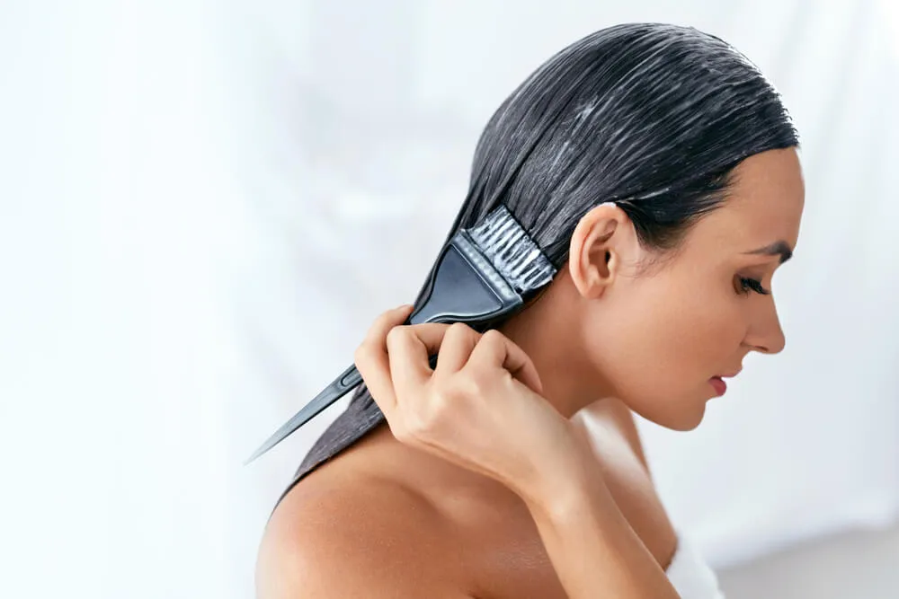 cara membuat masker rambut kering