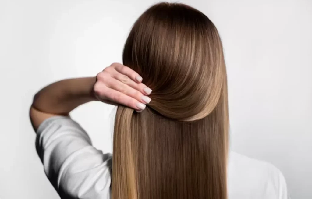 cara membuat rambut berkilau