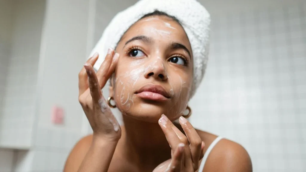 cuci muka untuk menghilangkan flek hitam