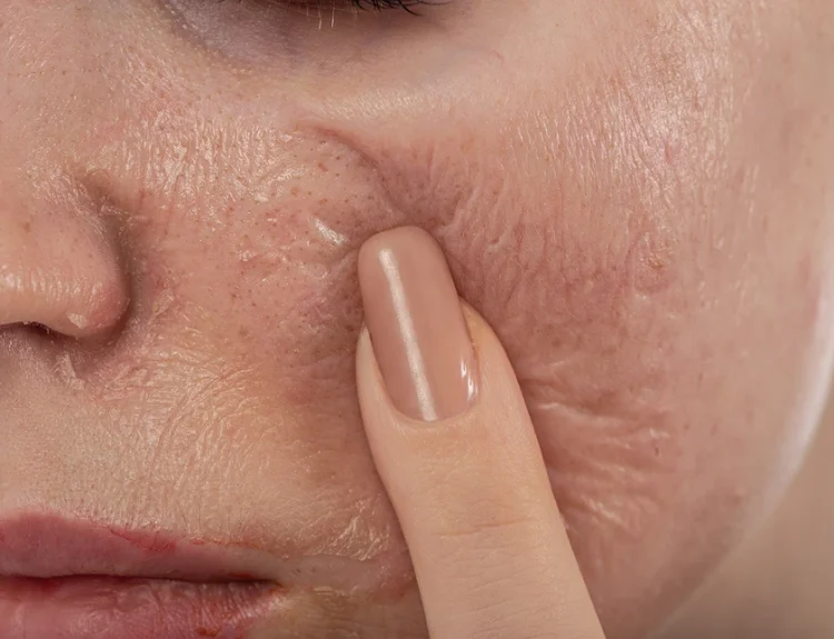 efek chemical peeling