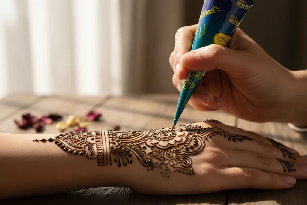 cara bikin henna