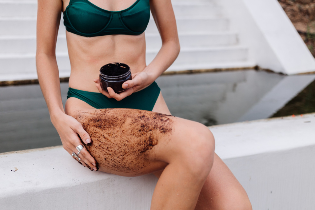 cara membuat lulur pemutih badan permanen dari kopi
