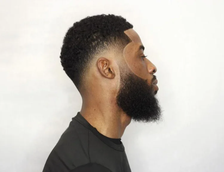 gaya rambut low taper fade