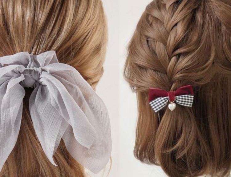 gaya rambut wanita ikat belakang