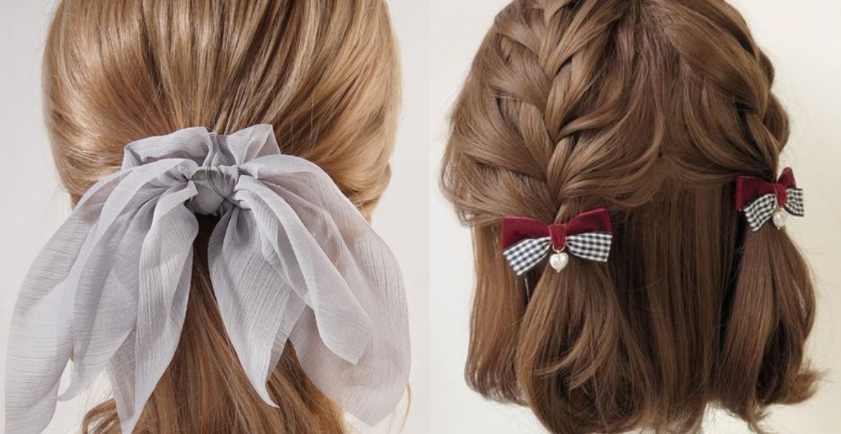 gaya rambut wanita ikat belakang
