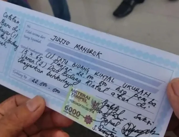 kwitansi jual beli mobil untuk balik nama