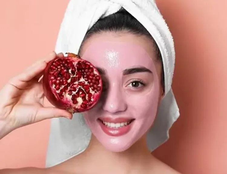 manfaat buah delima untuk wajah