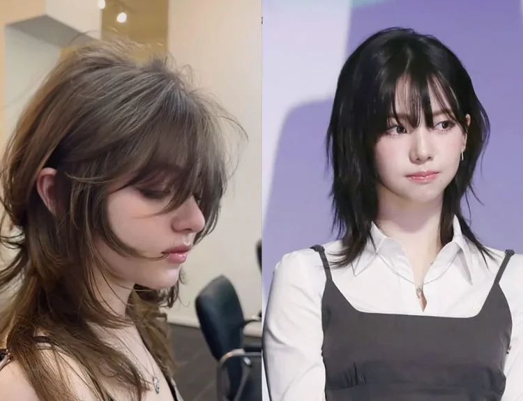 model rambut layer
