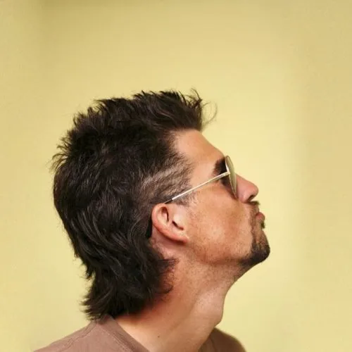 potongan rambut semi mullet