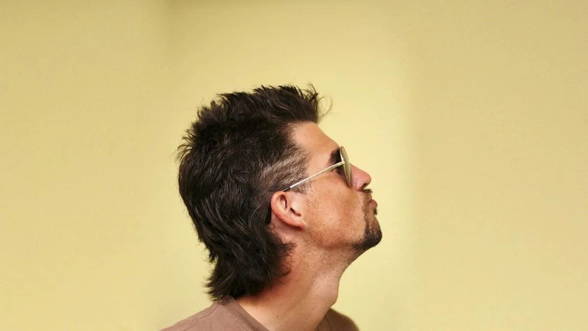 potongan rambut semi mullet