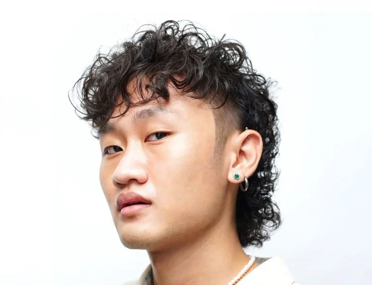 mullet pendek pria