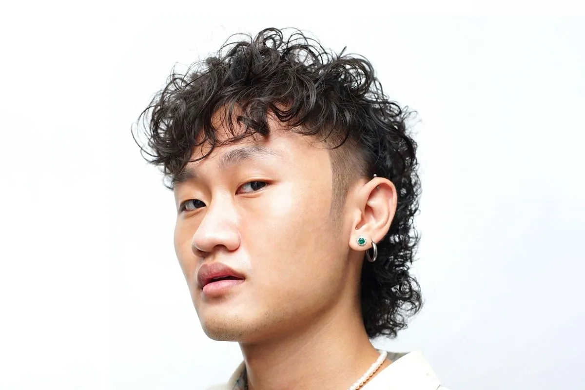 mullet pendek pria