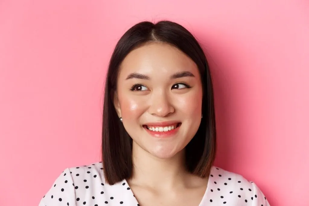 potongan rambut wanita muka bulat