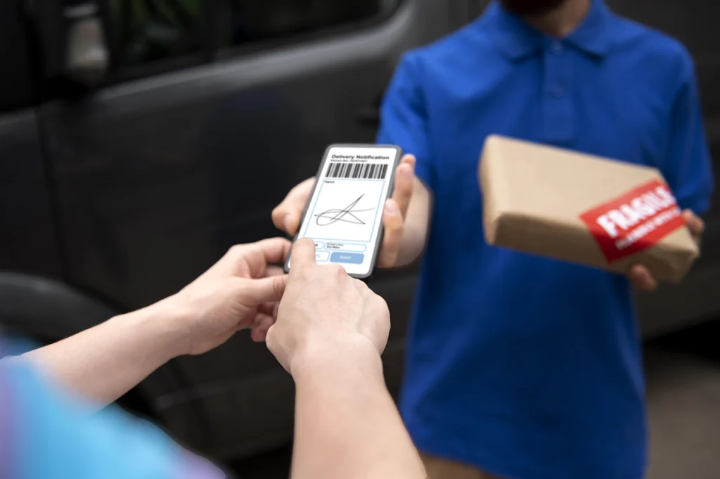 proof of delivery