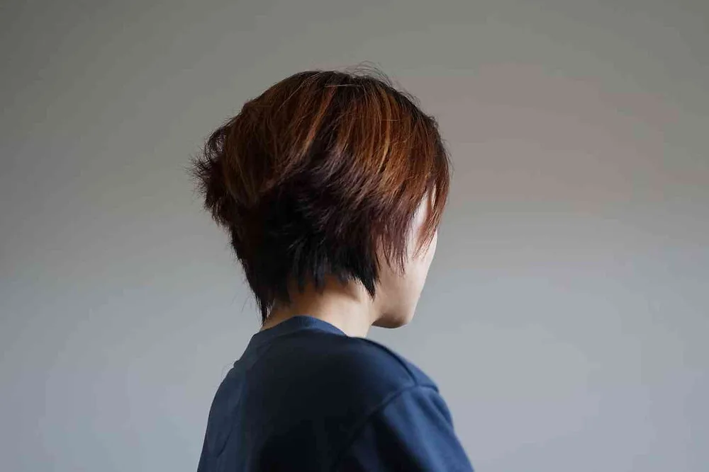 rambut bondol sebahu