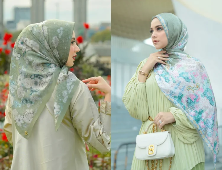 baju warna hijau sage cocok dengan jilbab warna apa