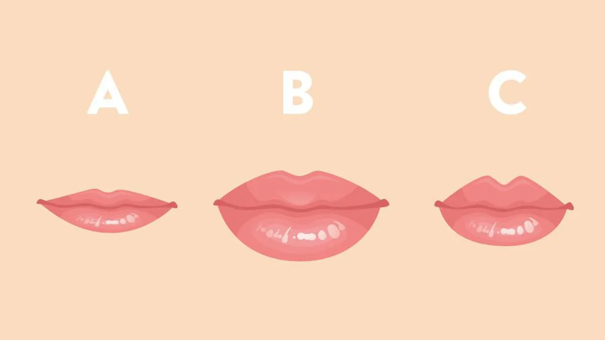 bentuk bibir