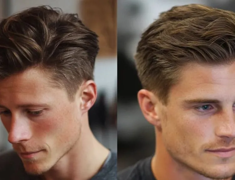 gaya rambut quiff