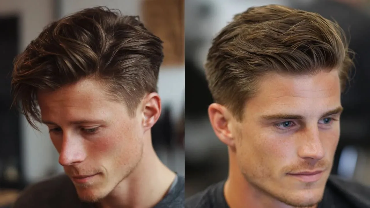 gaya rambut quiff