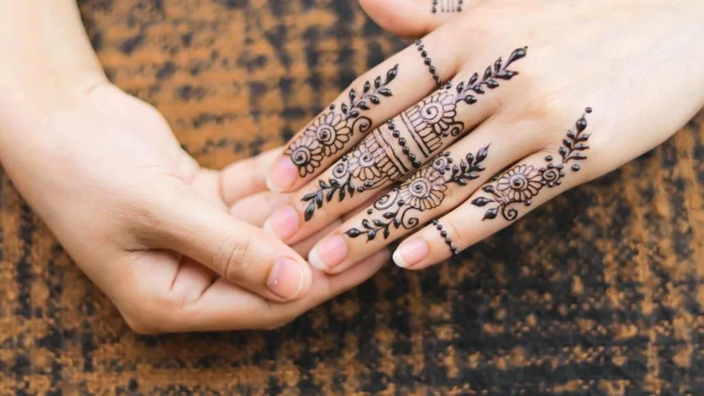 henna simple untuk pemula