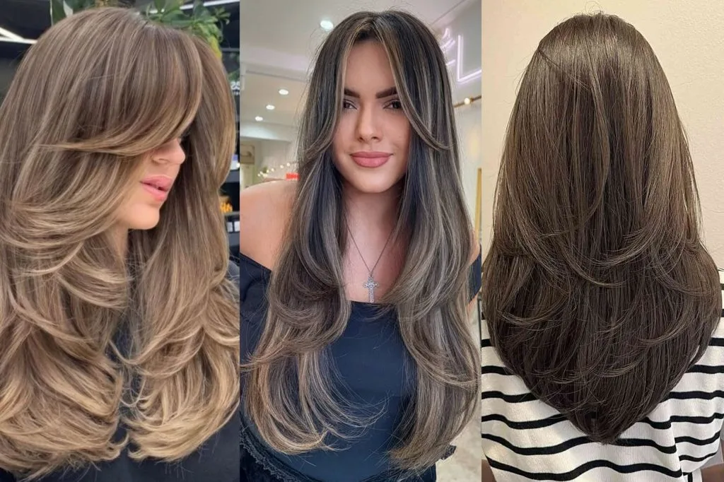 layer model rambut untuk rambut tebal