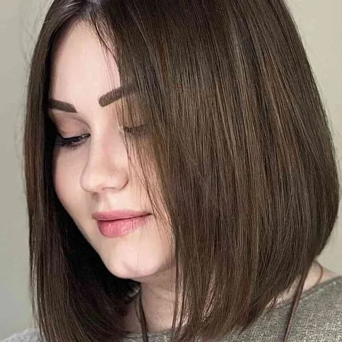 model rambut oval haircut