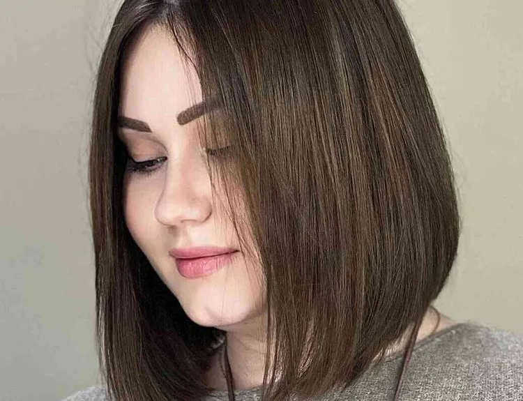 model rambut oval haircut