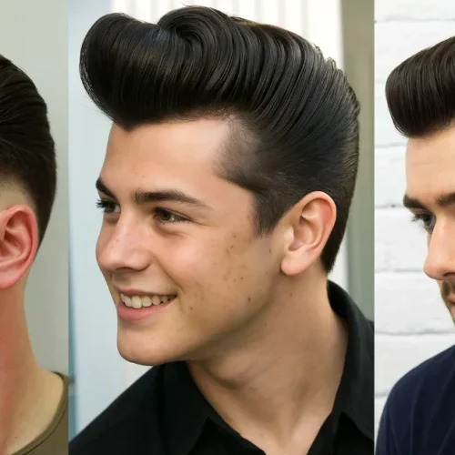 pompadour style