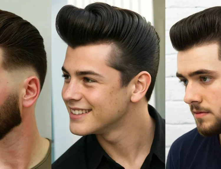 pompadour style