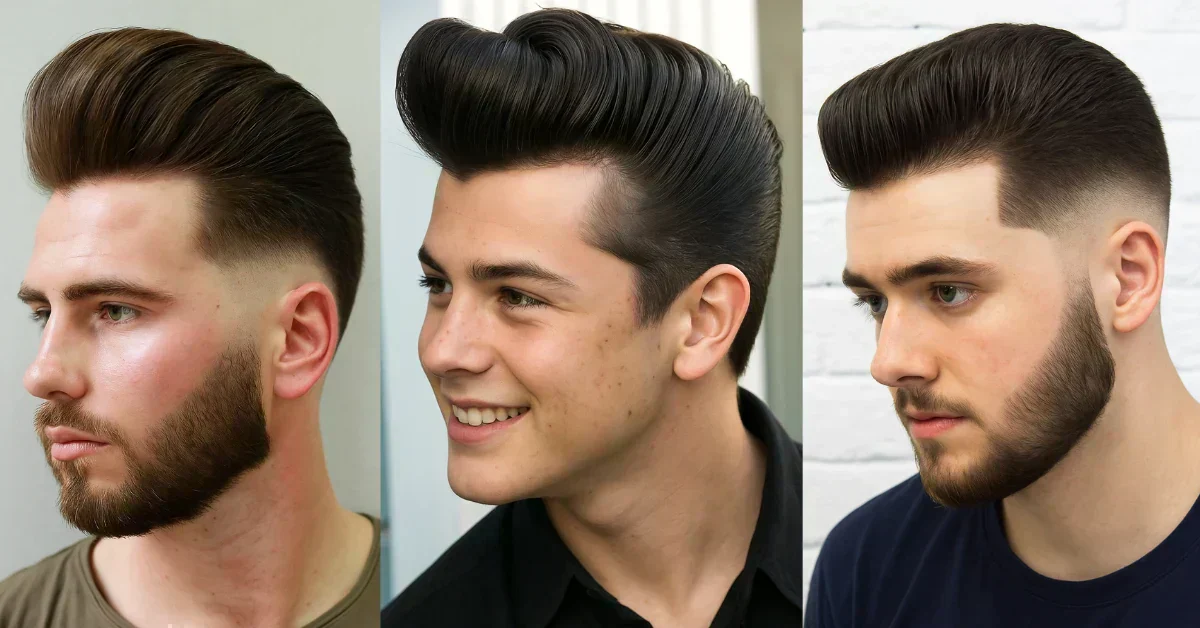 pompadour style