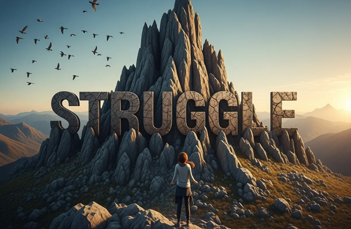 struggle artinya