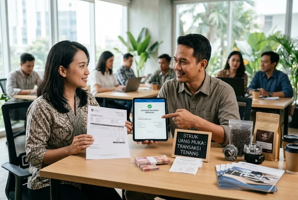 advance payment adalah
