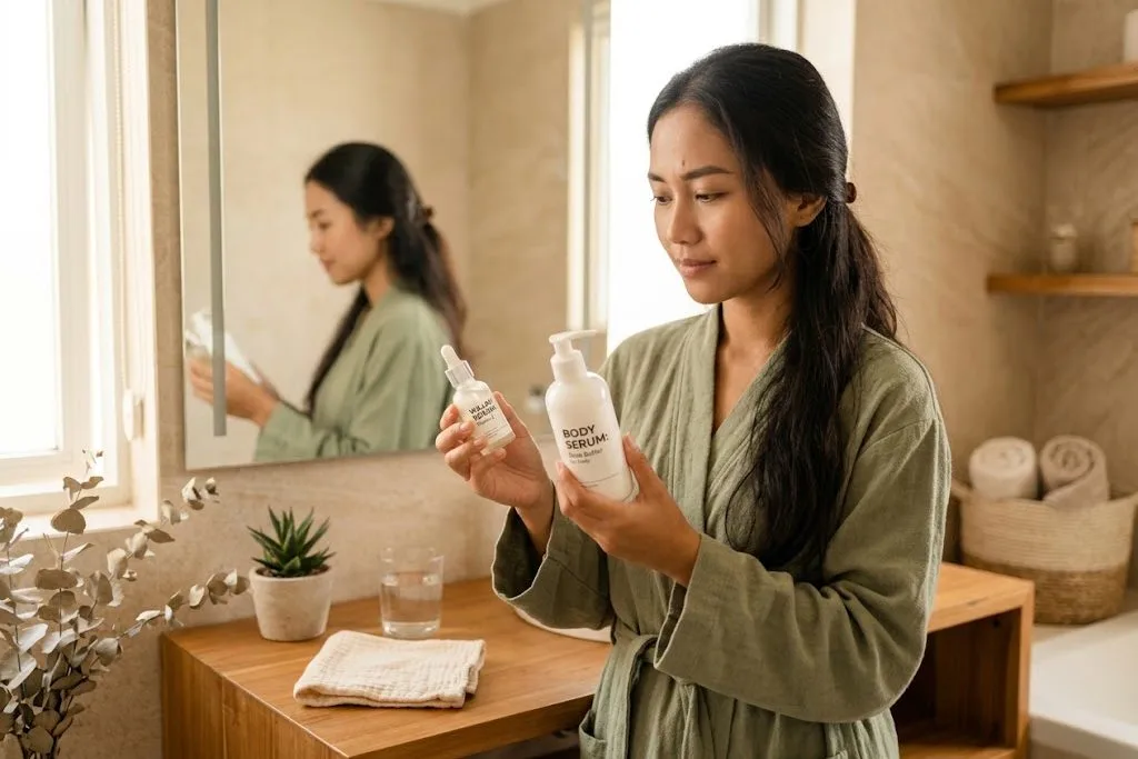 apakah body serum bisa untuk wajah