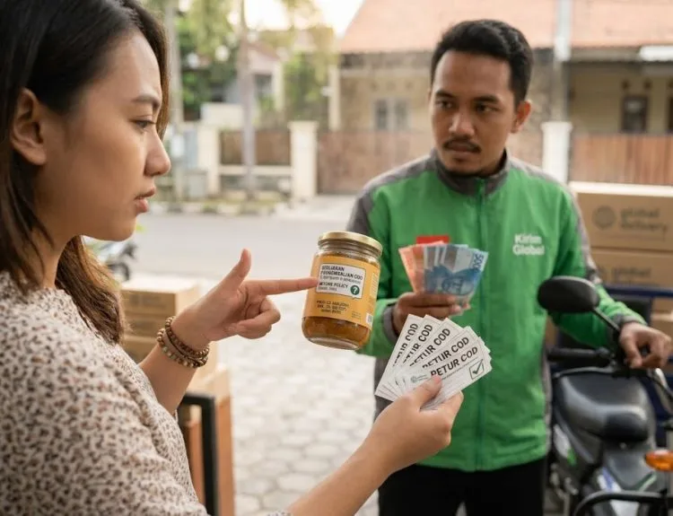 apakah paket cod bisa dikembalikan