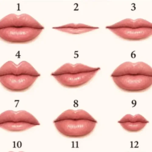 bentuk bibir