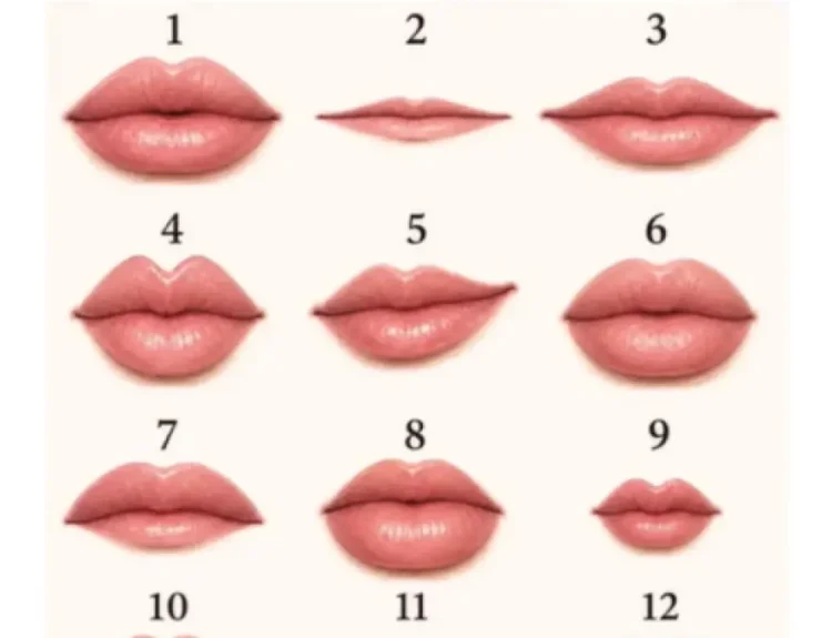 bentuk bibir