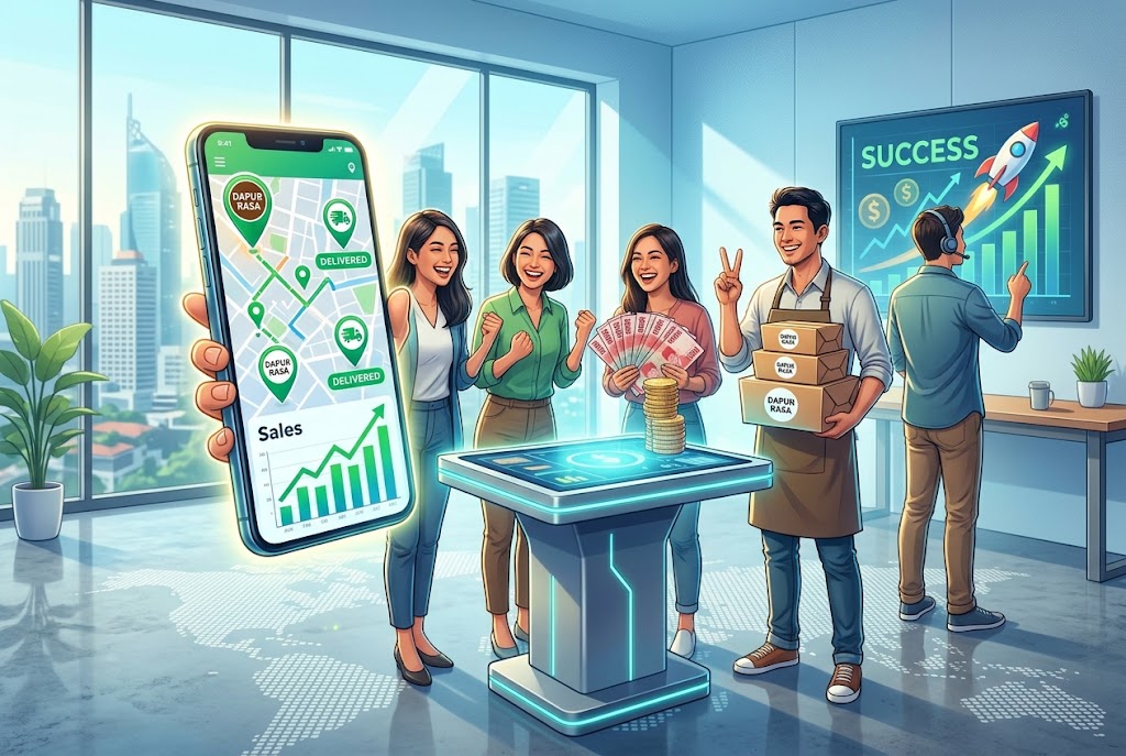 bisnis makanan online