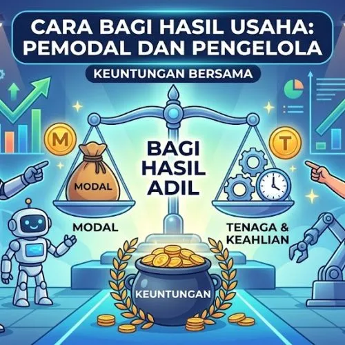 cara bagi hasil usaha pemodal dan pengelola