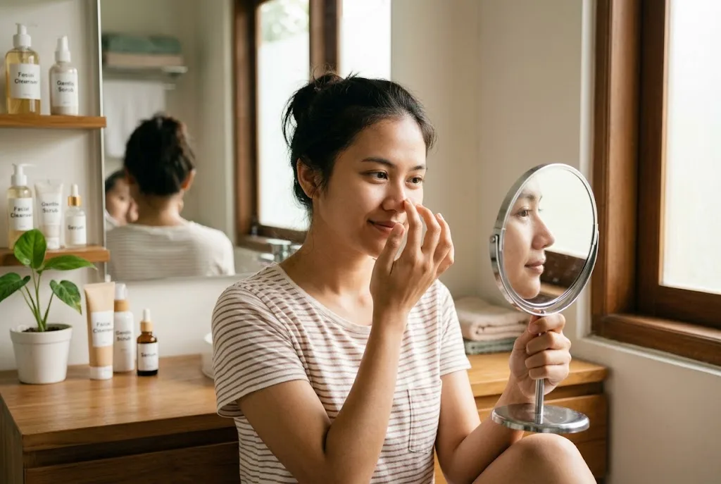 cara menghilangkan komedo hitam di hidung