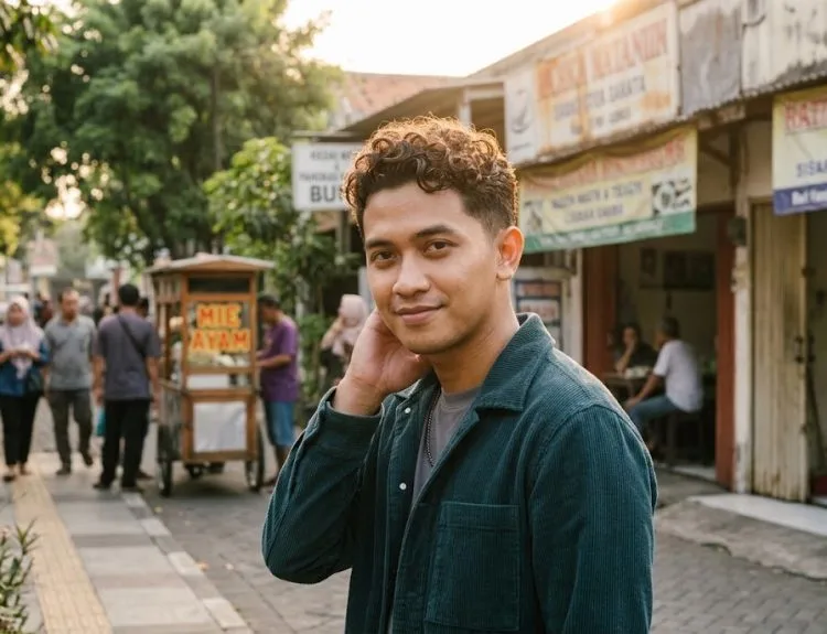 cukuran rambut ikal kering