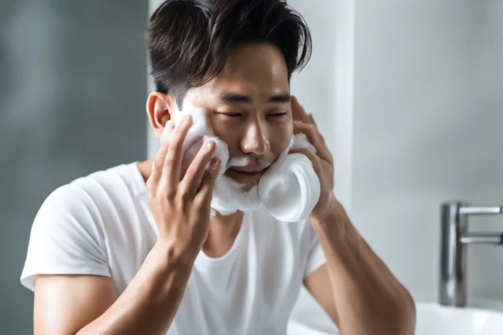 facial foam adalah