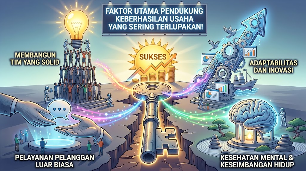 faktor utama pendukung keberhasilan usaha