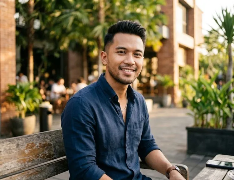 gaya rambut pendek pria sesuai bentuk wajah