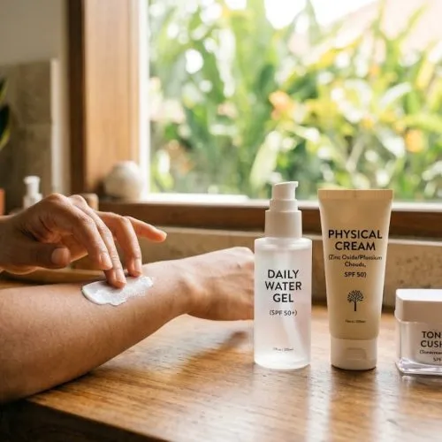jenis sunscreen