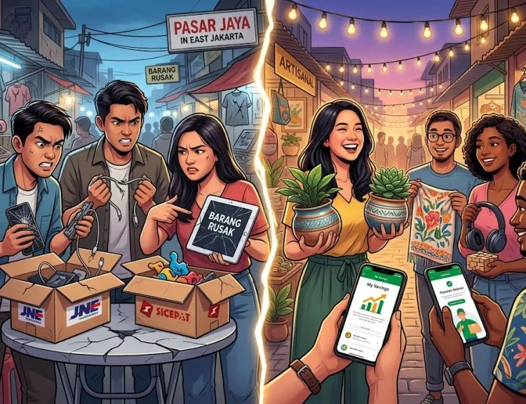 kekurangan belanja online