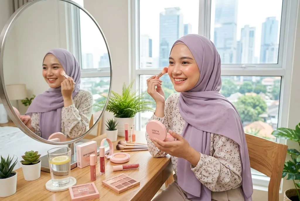 make up korean look