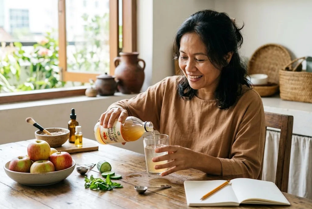 manfaat cuka apel untuk wanita